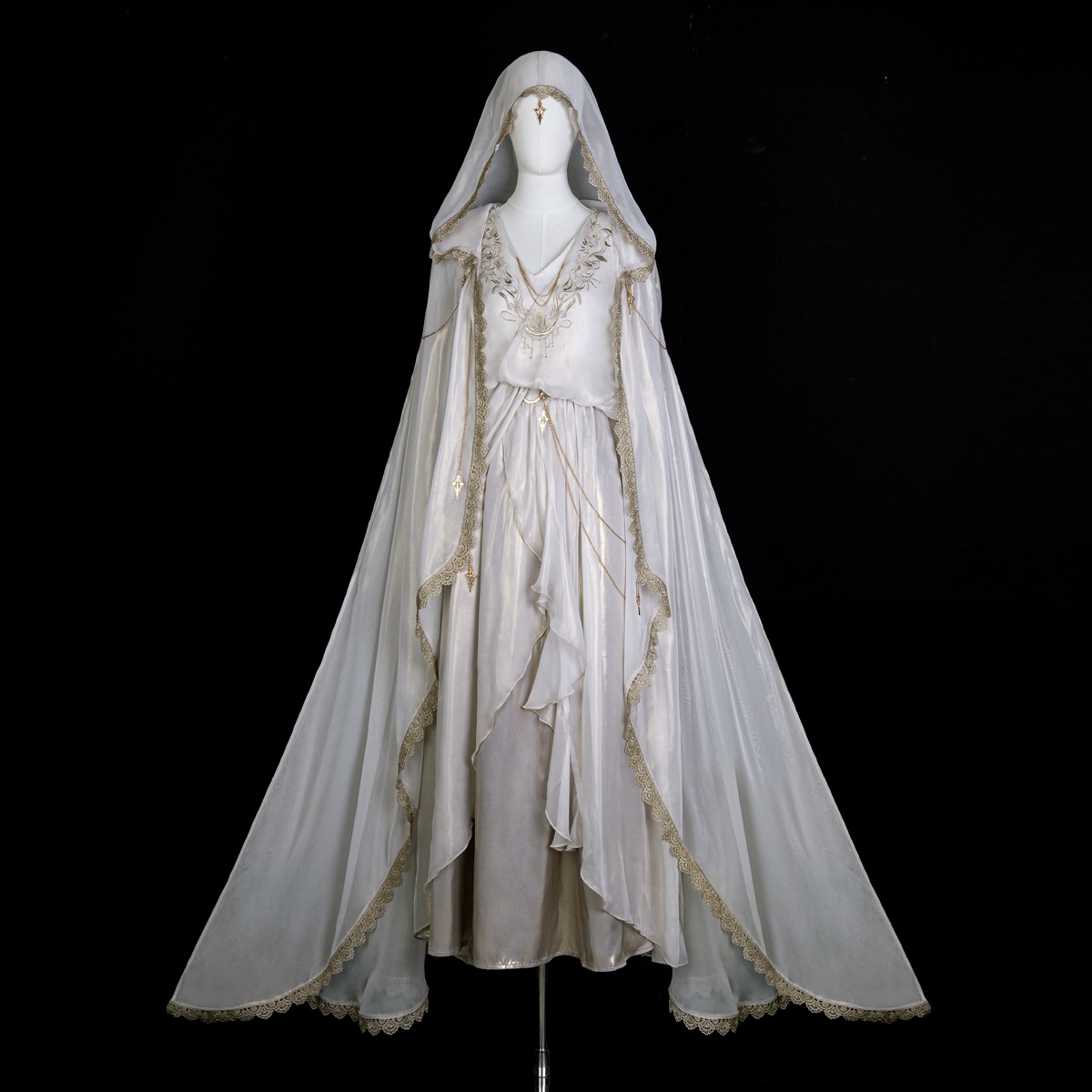 正規品デザイン裁判者lolitaギリシャ帝政大スカートワンピースマント仙気