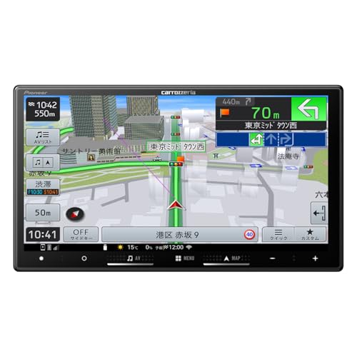 Pioneer カーナビ AVIC-RZ522 楽ナビ 7インチ 2D(180mm) HD IPS 無料地図更新 フルセグ Bluetooth HDMI カロッツェリア