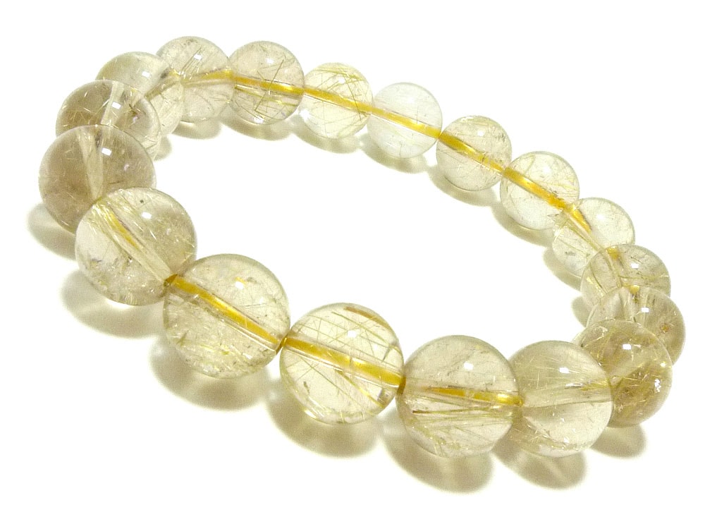 ゴールドルチルクォーツ ルチルクォーツ ブレスレット 9mm パワーストーン ブレスレット メンズ レディース 天然石 数珠 アクセサリー メンズブレスレット レディースブレスレット パワー h829