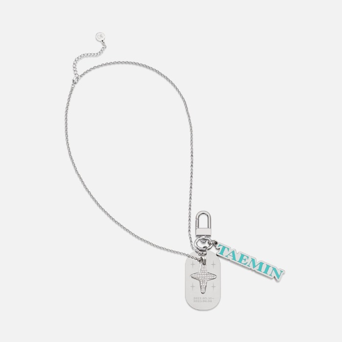 SHINee TAEMIN NECKLACE & TAG KEYRING
