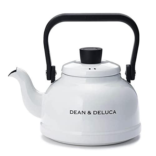 DEAN ＆ DELUCA(ディーンアンドデルーカ) ホーローケトル ホワイト 1.6L