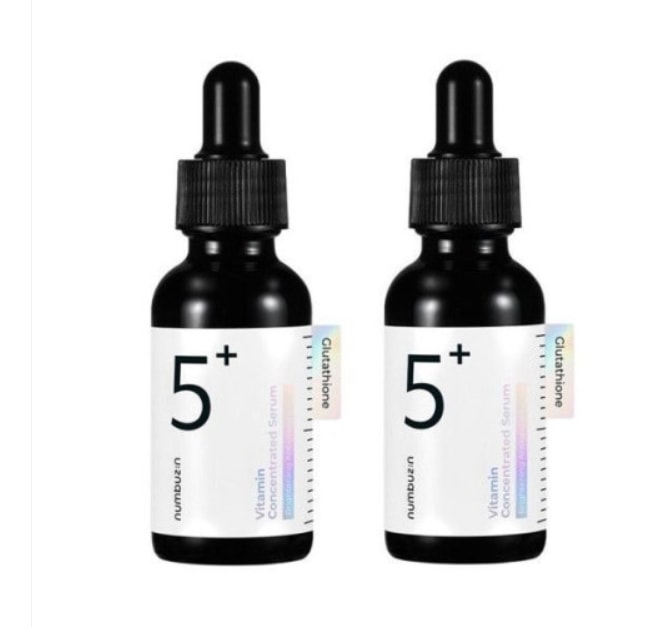 5番 白玉グルタチオンＣ美容液, アンプル 2個(30ml+30ml)