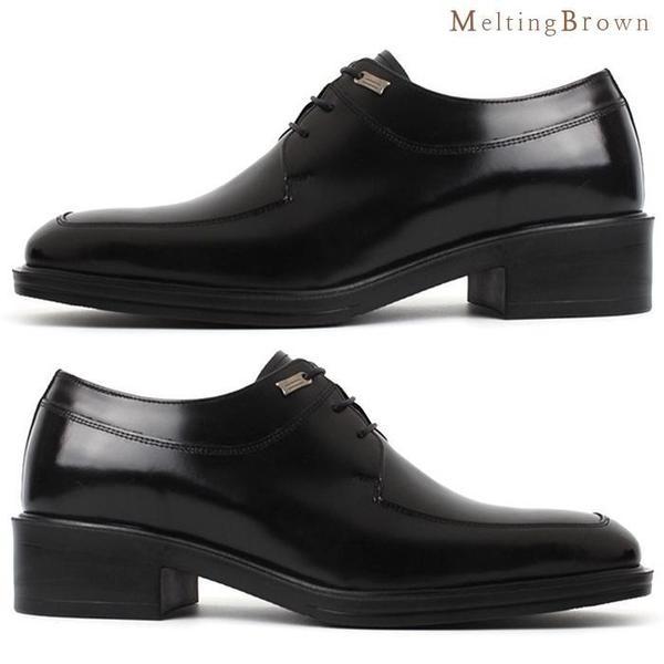 メンズシューズ 背が高くなる靴 ダービー メンズローファー d70
