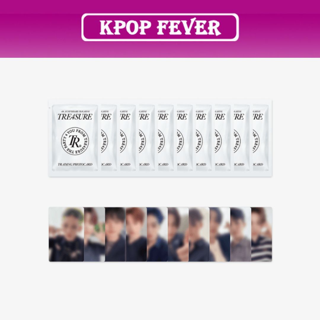 TREASURE [TP4U] MD [TRADING PHOTOCARD BULK PACK]