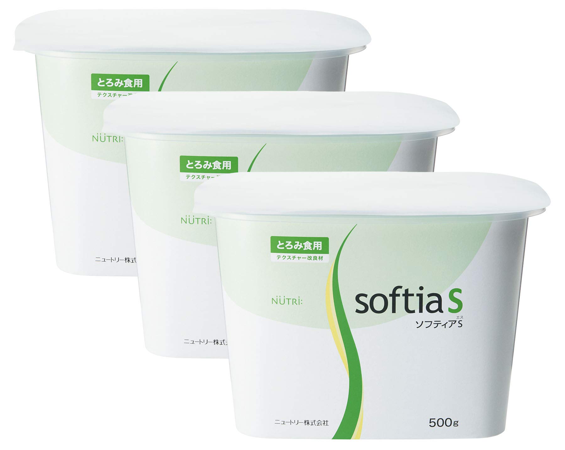 ニュートリー ソフティアS とろみ食用 innobox本体 500g×3個 蓋無し【セット商品】 5,360円
