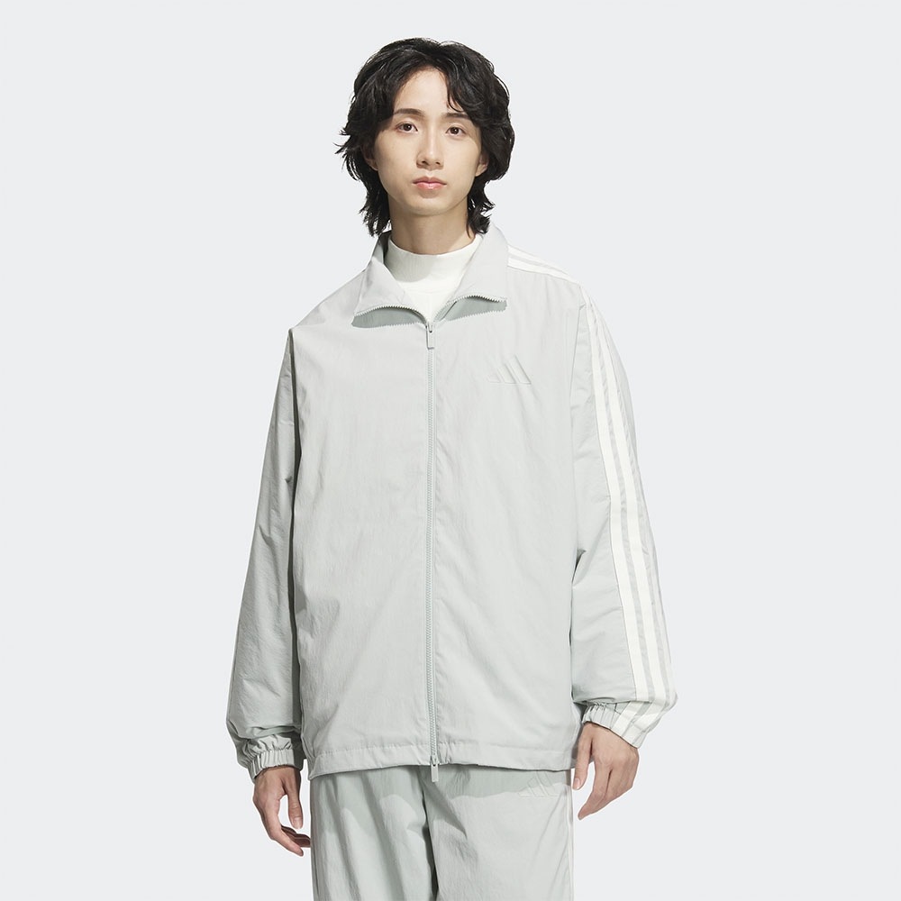 アディダス 3S クラブウーブントラックジャケット-グレー/ JL6092