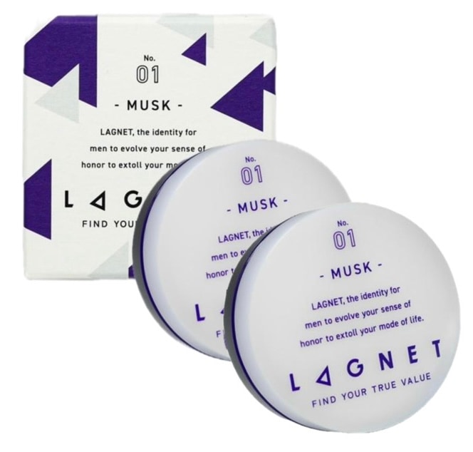 【２箱】ソリッド パフューム No.01 ムスクの香り 10g 練香水 メンズコスメ ムスク メンズ 日本製