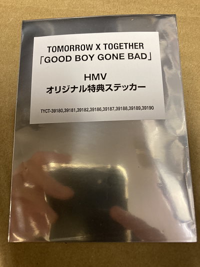 TOMORROW X TOGETHER - txt JAPAN GBGB 特典 hmv ステッカー