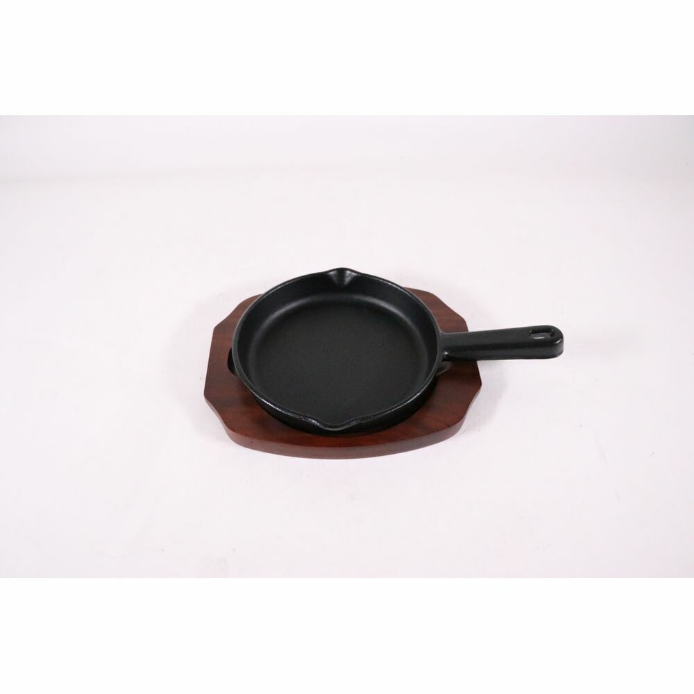 （まとめ買い）カンダ S ステーキ皿 手付丸型B 17cm [x3]