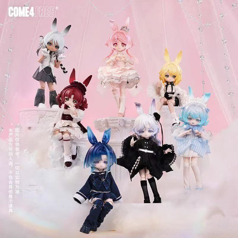 COME4FREE ボニーラビット3 気象星語シリーズ ヘリニーナ／サン／ミスト／サンダー 球体関節ドール BJD 可動フィギュア デザイン隠しキャラ