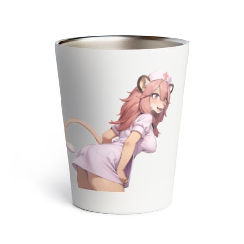 【文字入れ可能受注生産】ライオンの女の子　ヴィクトリア サーモタンブラー