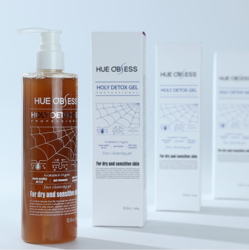 hue obsess ホーリーデトックスジェル300ml洗顔料