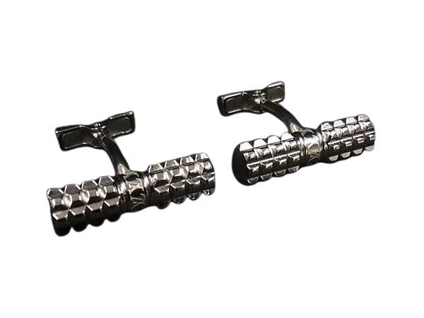 カフリンクス カフスボタン ブトン ドゥ マンシェット ディジット メタル M66358 シルバー ブランド 高級 小物 旦那 プレゼント ギフト 彼氏 誕生日 アクセサリー【本物保証】
