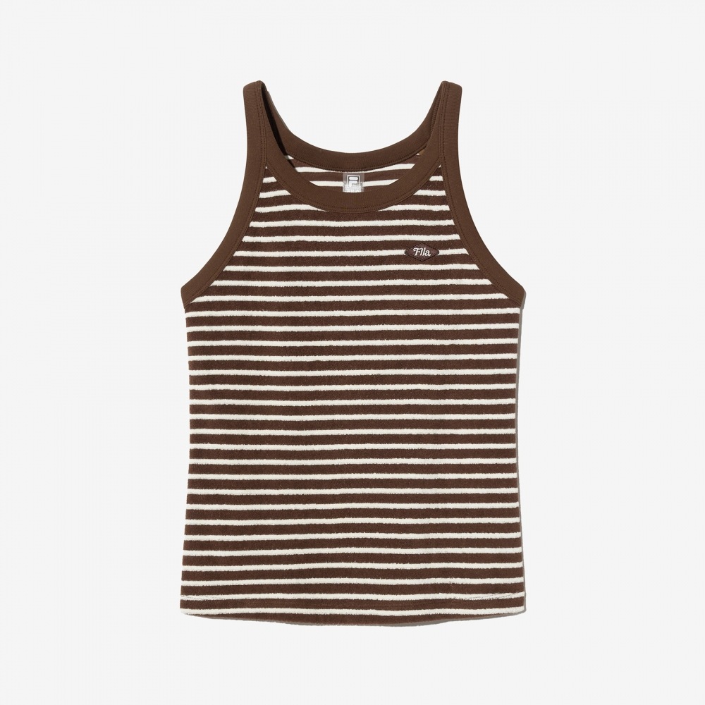 フィラ [女性] テリースリーブレス Tシャツ_FS2RSH2460F_BRN