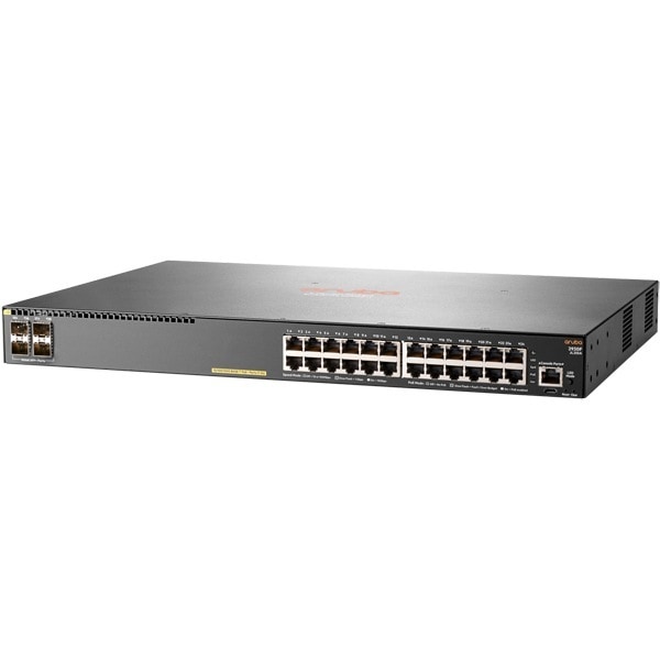 JL255A#ACF E Aruba 2930F 24G PoE+ 4SFP+ Switch [スイッチングハブ]