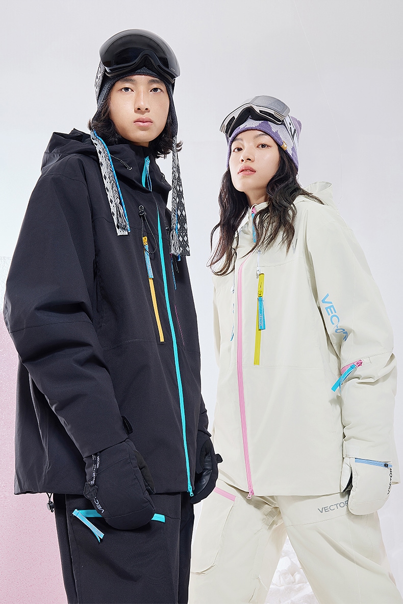 スノーボードウェア 2024 2025 上下セット レディース メンズ 防水20000+ ジャケット アウター パンツ パープル スノボー スキーウェア スノボウェア 韓国風 防水防寒防雪保温防風