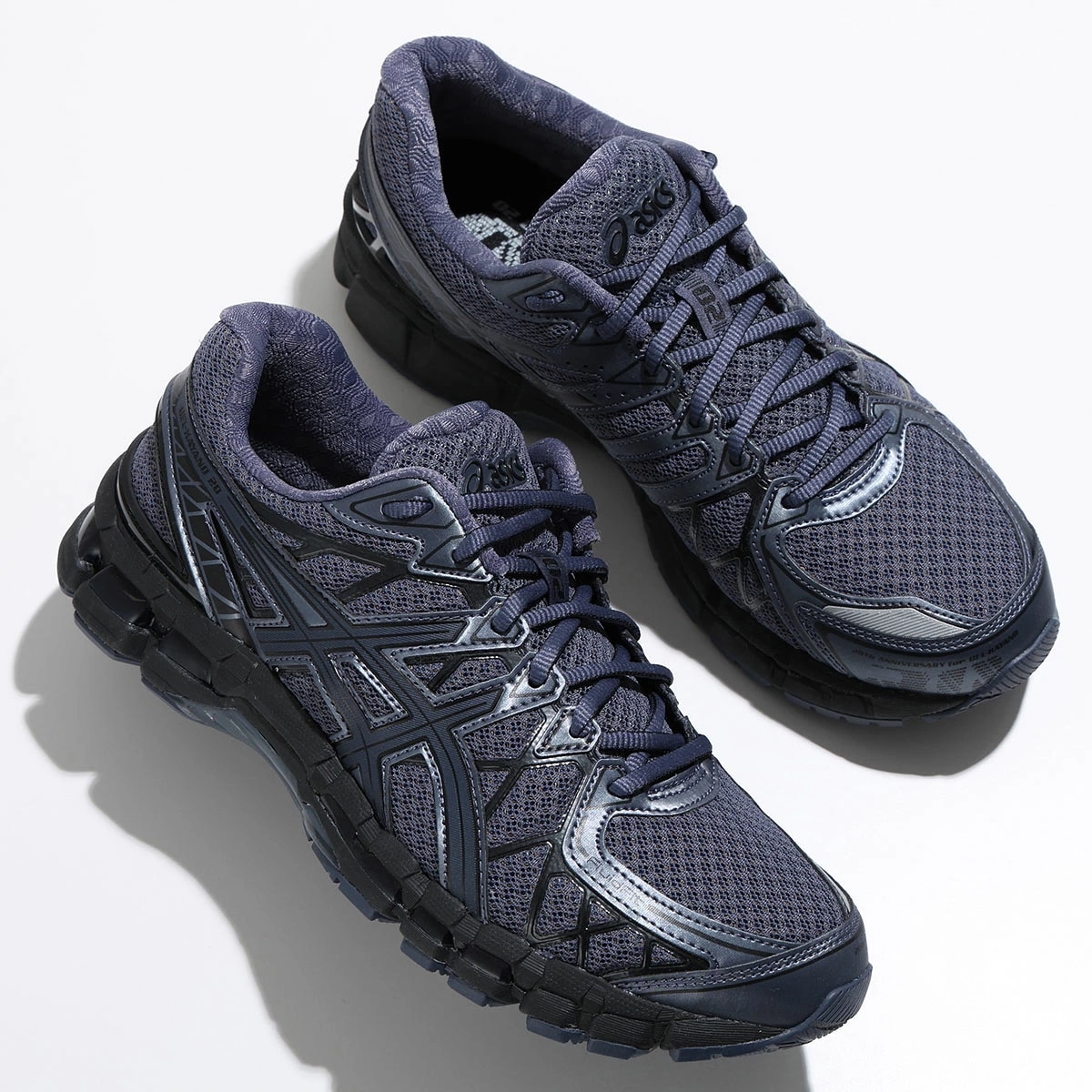 ASICS アシックス スニーカー GELKAYANO20 ゲルカヤノ20 1203A388-500 メンズ ローカット レースアップ 厚底 シューズ 靴 INDIGO-FOG/BLACK