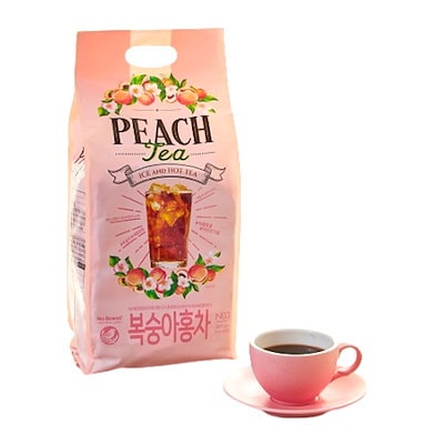 Qoo10] No Brand 【韓国人気ティー】ピーチ紅茶 14g×1 : 食品