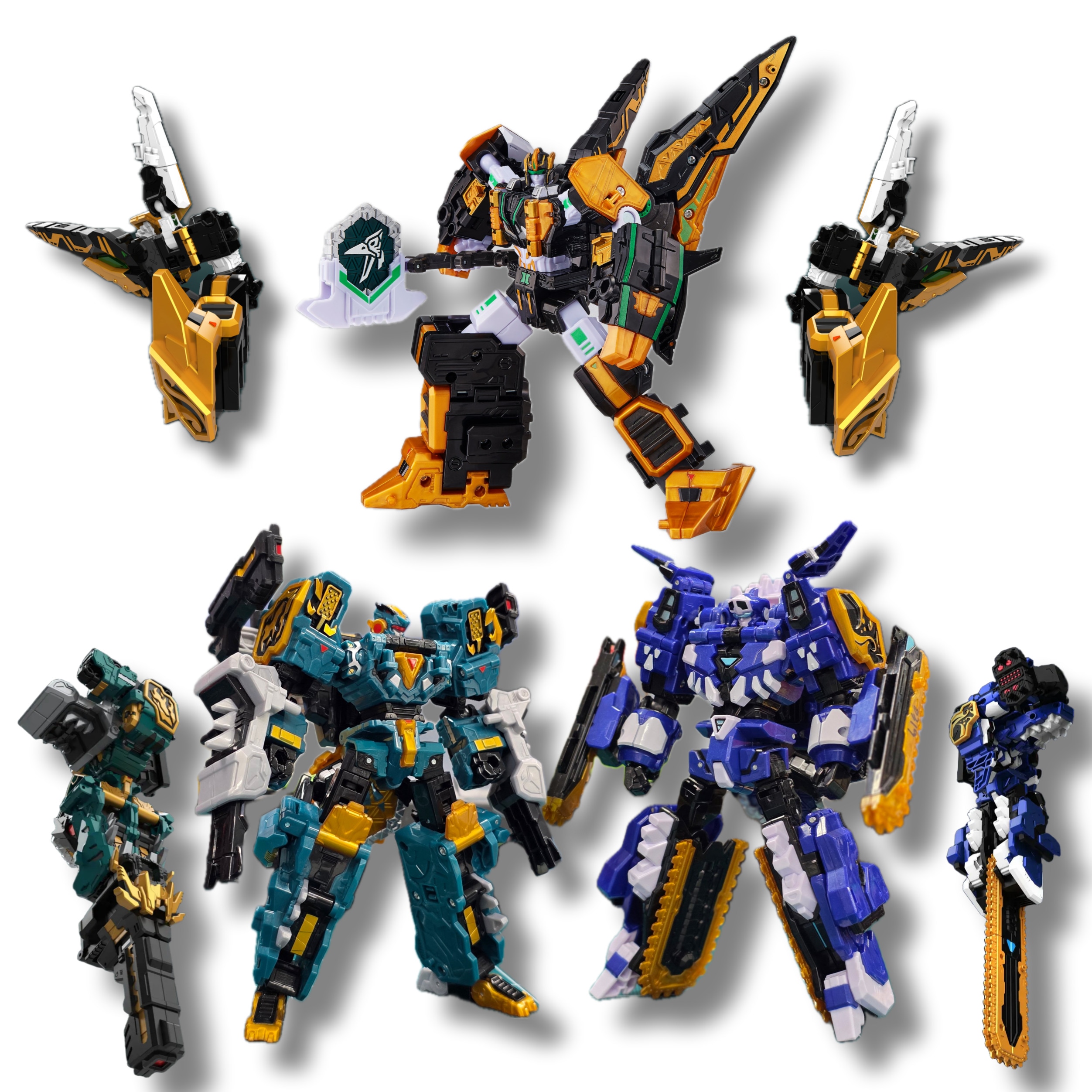 P[スペシャルクーポン] D3 SET NEW 最強恐竜 ミニ特攻隊 ストームテラ+バスターギガ+タイダルシャーク/レックスカイザー/D5 D6 D7 D9