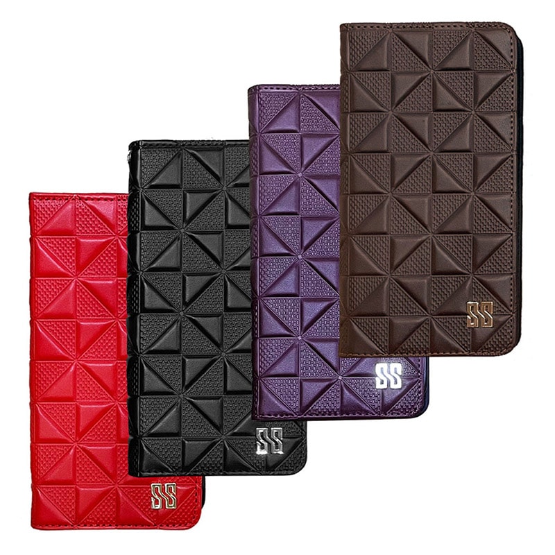 Galaxy S22 Ultra SC-52C SCG14 手帳型 フリップ カバー 本革 ケース 吸盤 スマホケース カード収納 エンボス加工 韓国 S21+ S21plus S21ultra