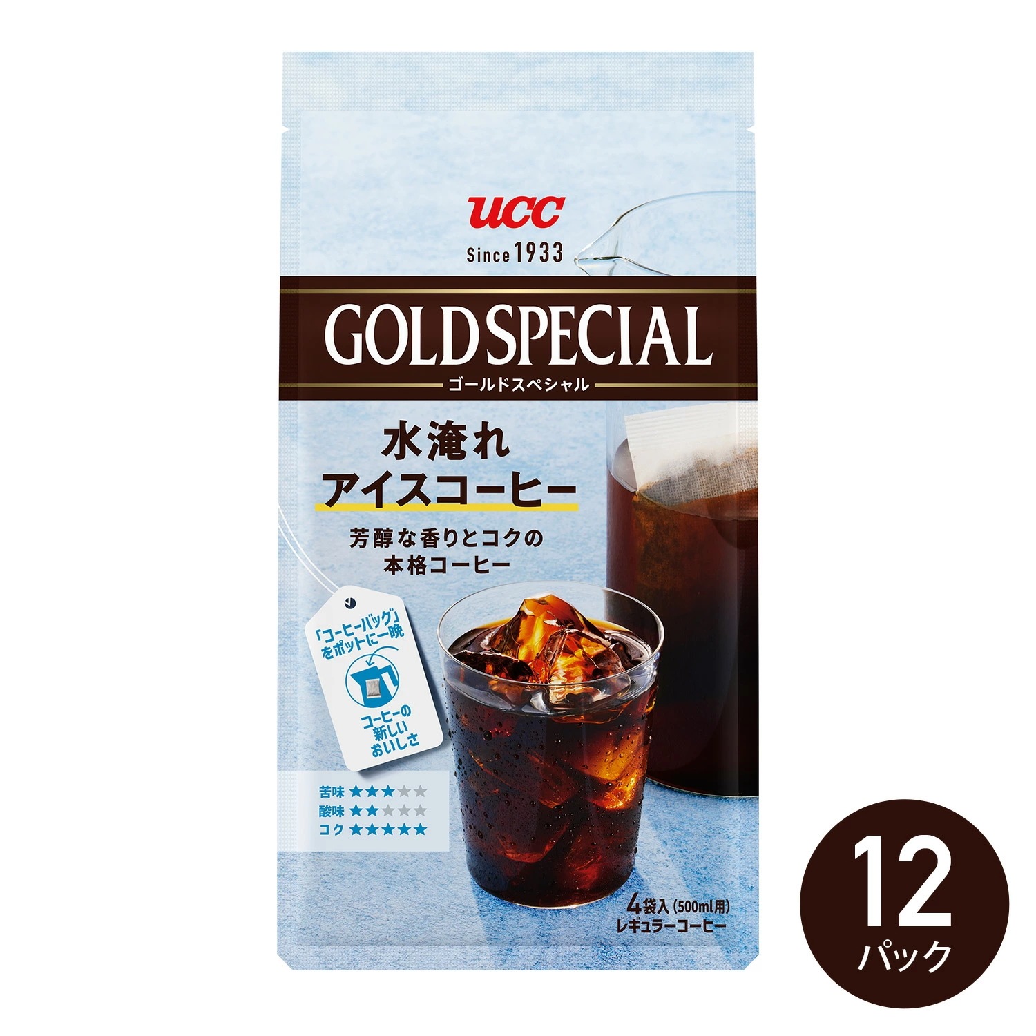UCC ゴールドスペシャル 水淹れアイスコーヒー 4袋×12パック(48袋)