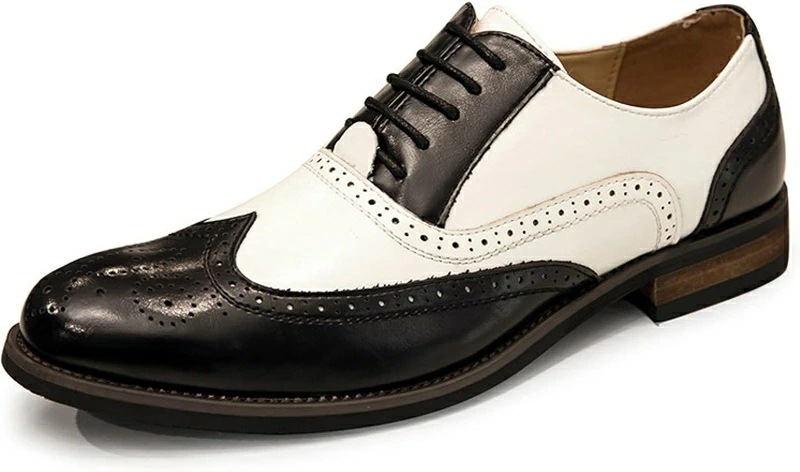 大きいサイズ ビジネスシューズ メンズ バイカラー ウェディング 紳士靴 黒 メンズ靴 おしゃれ レースアップシューズ ブラウン 軽量 内羽根 ドレスシューズ ウォーキング 革靴 防滑 防臭 通気