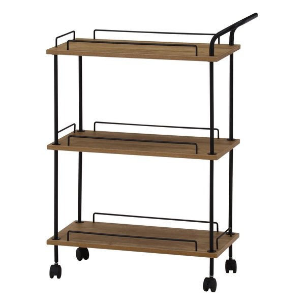 EZBO ツイストロック キッチンカート オークナチュラル 71879