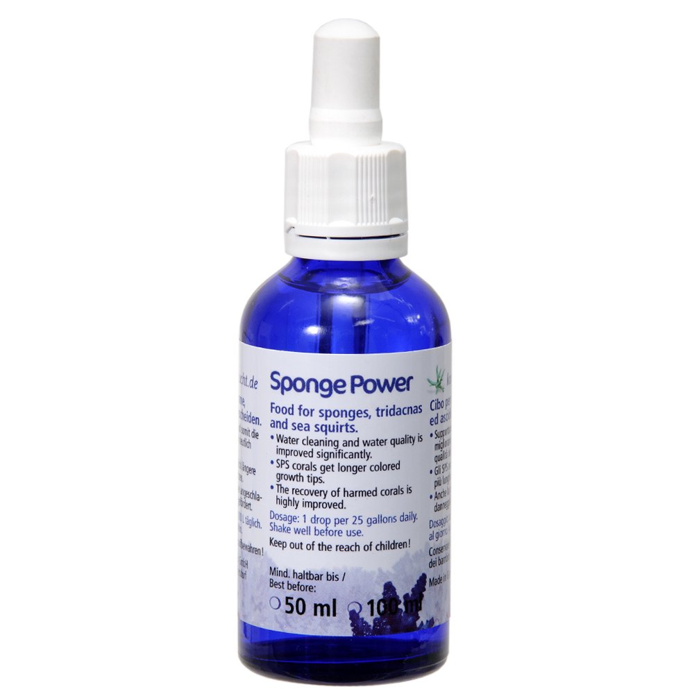 ＺＥＯｖｉｔ－Ｓｙｓｔｅｍ　Ｓｐｏｎｇｅ　Ｐｏｗｅｒ　スポンジパワー　５０ｍｌ　海水用　海綿　シャコガイ　ホヤ　海水魚　ＣＲＣ10―35―40―20―00