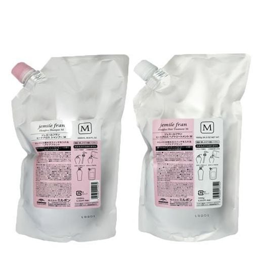 ミルボン ジェミールフラン ヒートグロス M シャンプー 2500mL + トリートメント 2500g 詰め替え セット 13,484円