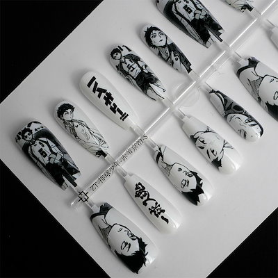 Qoo10] ハイキュー-赤葦京治痛甲ネイル二次元着用