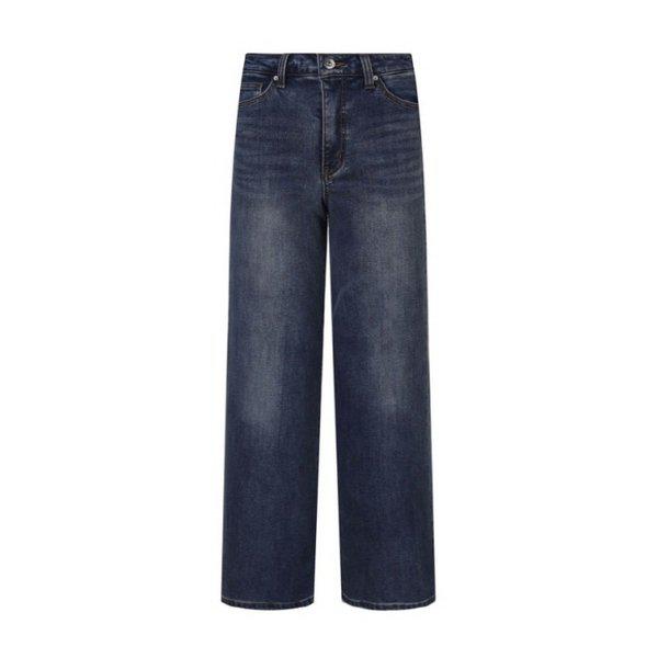 【女性】裏起毛ワイドデニムパンツ（B244DP822P1）[P003716977]