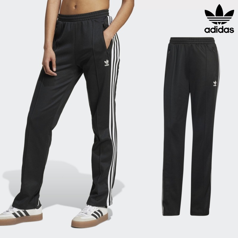 [ADIDAS] アディダス レディースオリジナルス ベッケンバウアー トラックパンツ ジャージ ブラック / BECKENBAUER TP BLACK