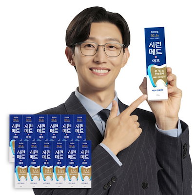 (12個)ブクワン製薬 シリンメッドF歯磨き粉 125g (贈呈品なくなり次第贈呈終了)