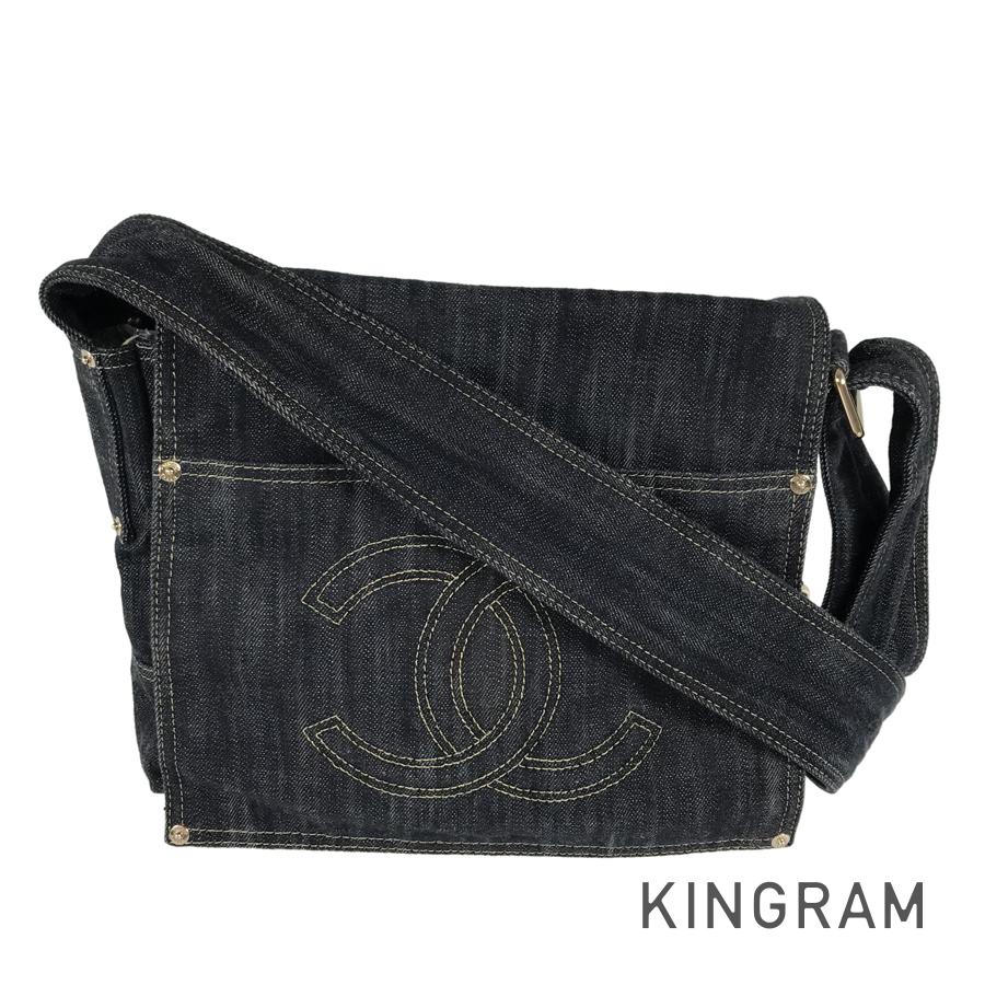 スパークリングデニム ショルダーバッグ ssh【中古】