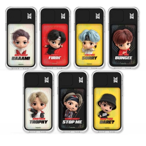 BTS スマホケース Mic Drop 3Dライトアップケース iPhone Galaxy