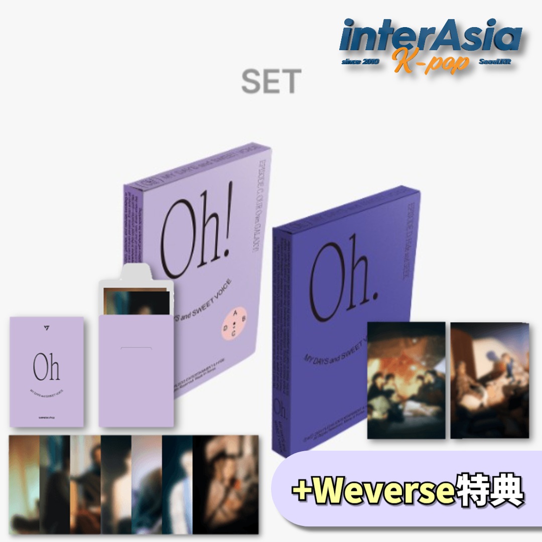 SEVENTEEN - Episode : Oh, My Days and Sweet Voice UNIT PHOTOBOOK C, D 2種セット +Weverse特典
