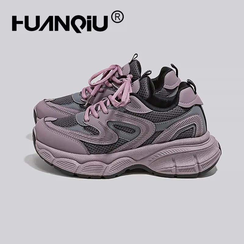 レディース 身長アップ 4cm厚底 ロゴ レースアップ ロートップ 通気性 美脚 軽量 おしゃれ 人気 スポーツシューズ ウォーキングシューズ ランニングシューズ トレーニング アウトドア 滑りにくい