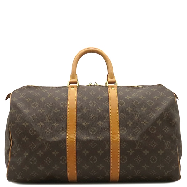 ルイヴィトン LOUIS VUITTON ボストンバッグ キーポル 45 モノグラムキャンバス モノグラム ゴールド金具 茶 鍵/パドロック/ネームタグ欠品 M41428 FL0030【中古】