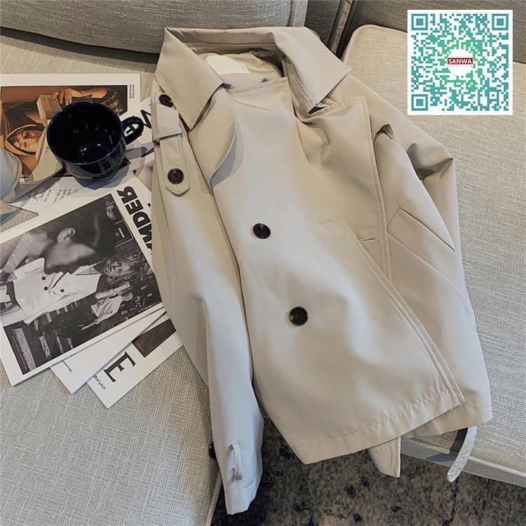 レディースコート　チェスターコート　女性　スプリングコート　トレンチコート　ショート丈 春夏秋　ジャケット　アウター　通勤