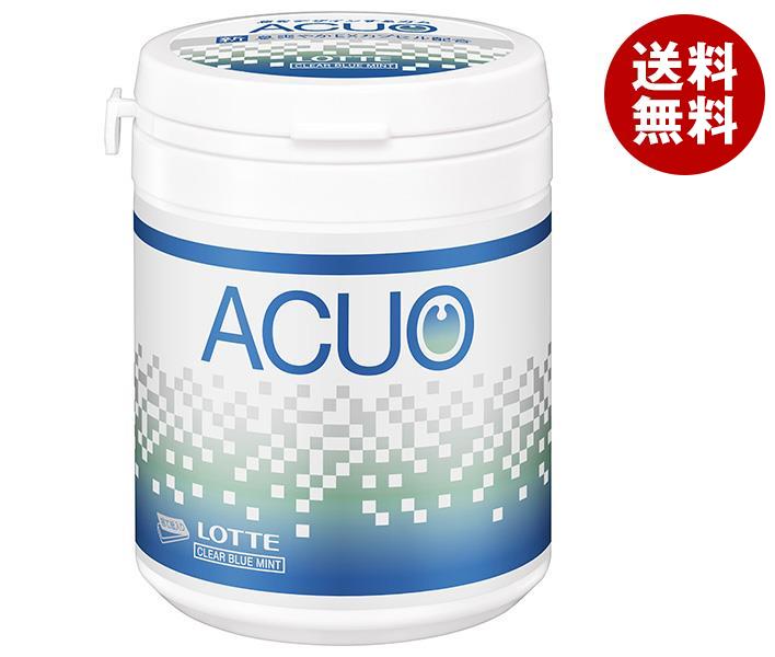 ロッテ ACUO(アクオ) クリアブルーミント ファミリーボトル 137g＊6個入