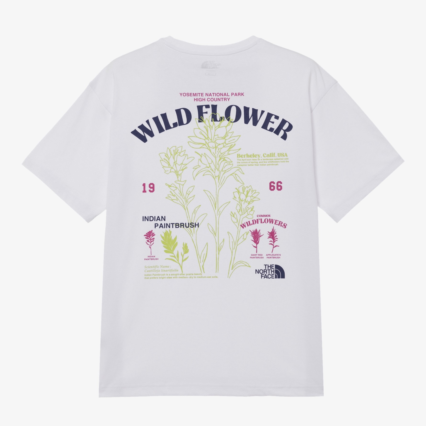 WHITE LABEL フローラル 半袖 ラウンドTシャツ (NT7UR08)