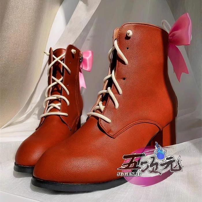 ハロウィン 　原神　コスプレ　神里綾華　花時に訪れた手紙　新スキン　靴