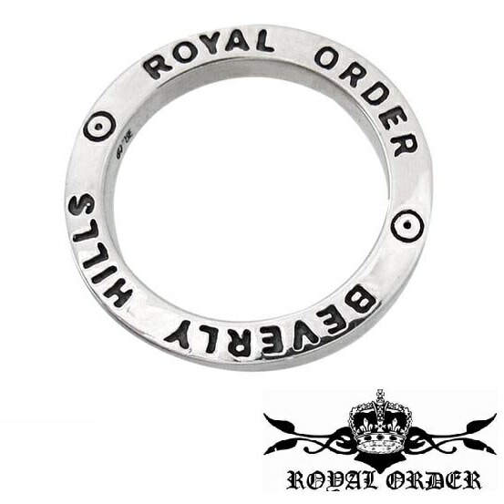【即納 再入荷なし】 Royal Order メンズ レディース リング BEVERLY HILLS SPACER BAND SR140 指輪 【US6号 日本サイズ11号】