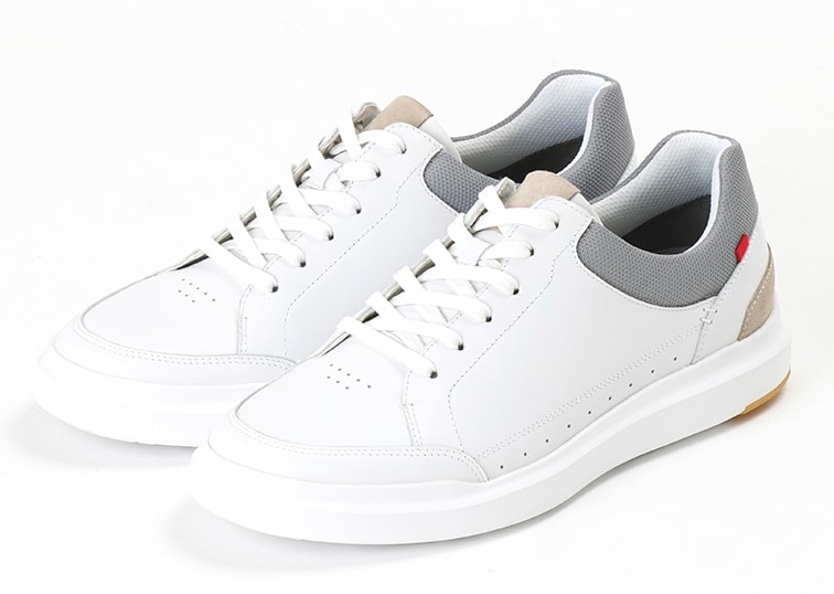 テクシーリュクス TU-7039-001-24.5 メンズ　本革スニーカー（ホワイト・サイズ：24.5cm） A6TU7039001245