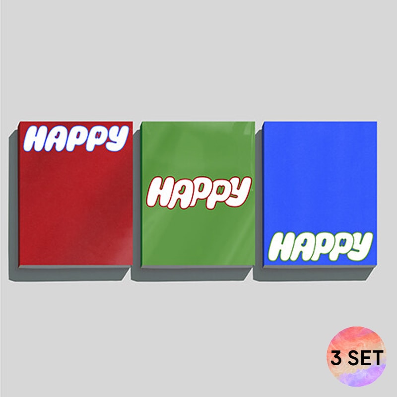 [3種 SET] JIN - (1st Solo Album) HAPPY