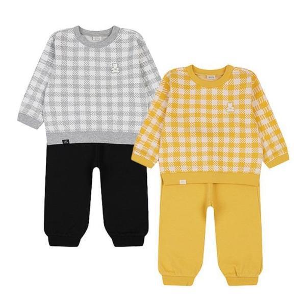 TC01 レブジャガードマンツーマン上下(MELAN GREY,YELLOW)_ 01S753001 (S41225585)