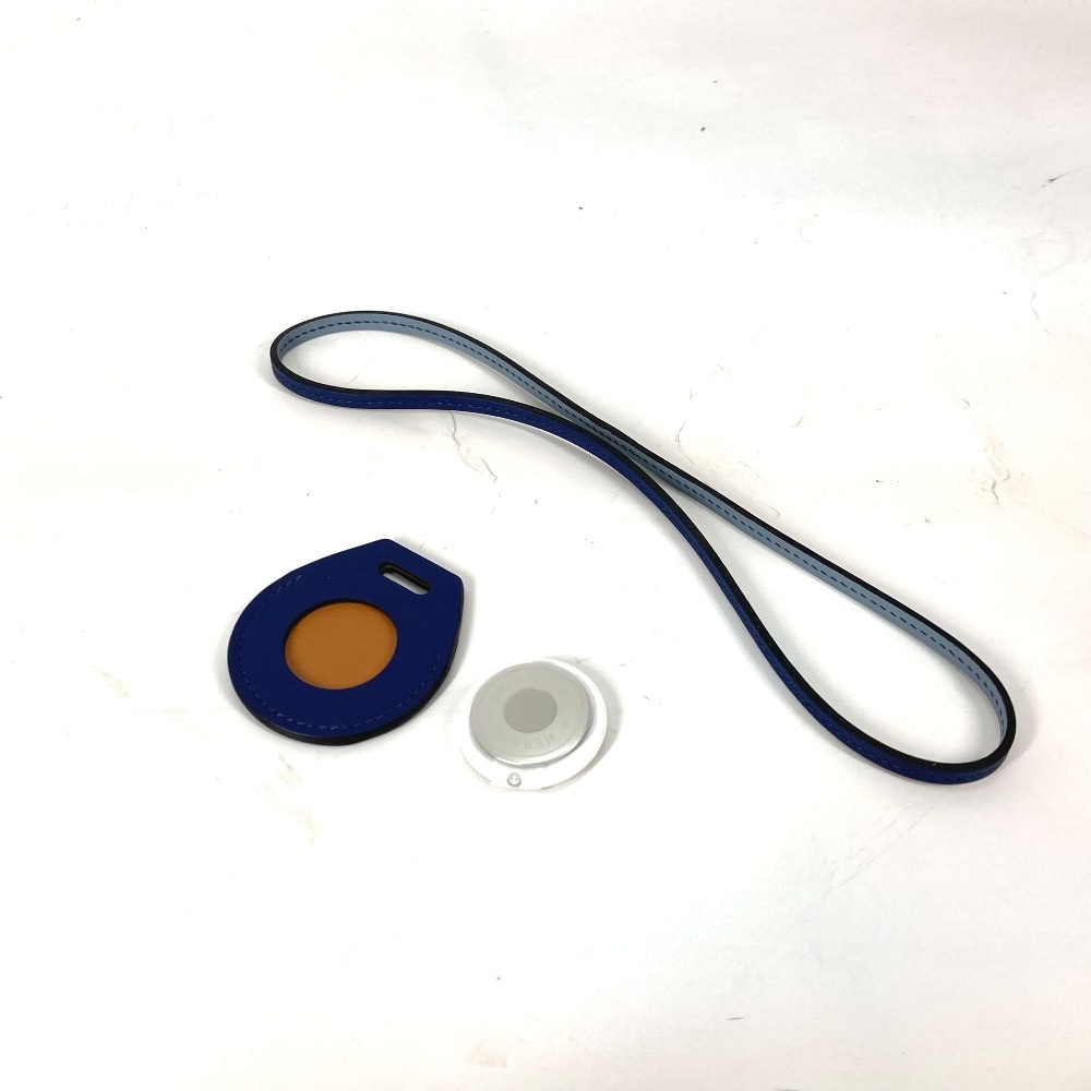 チャーム MMN63ZP/A airtag エアタグ apple アップル ストラップタイプ バッグチャーム スイフト ブルー