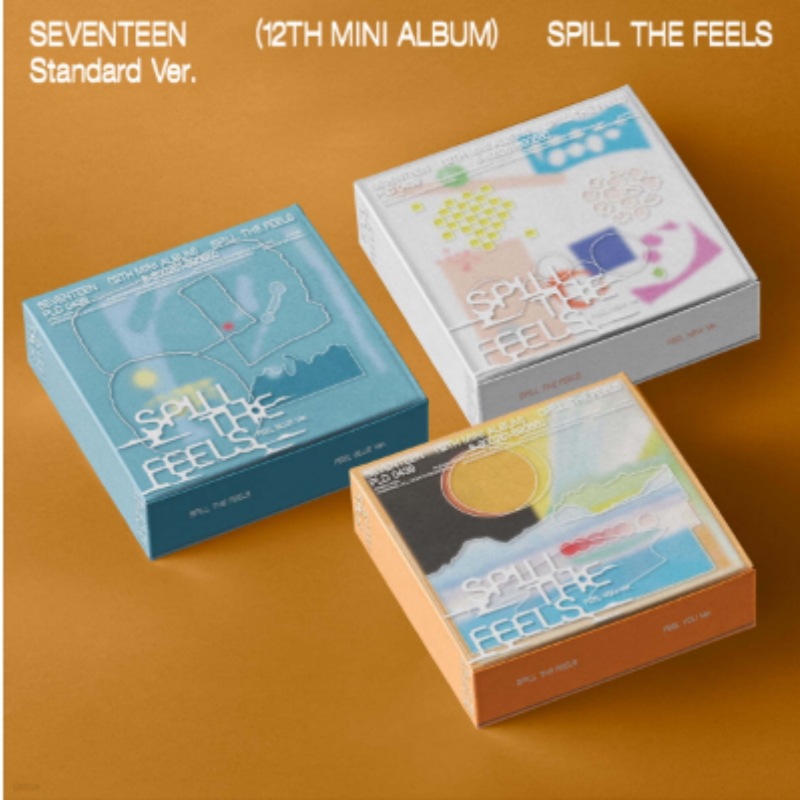 [SEVENTEEN新曲] SEVENTEEN(SEVENTEEN) - SEVENTEEN 12th Mini Album「SPILL THE FEELS」 [3種SET]