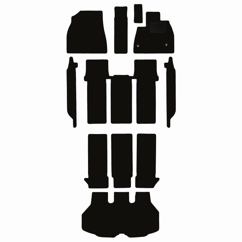 トヨタ 新型 ノア ヴォクシー 90系 フロアマット ＋ トランクマット [16色から選択]