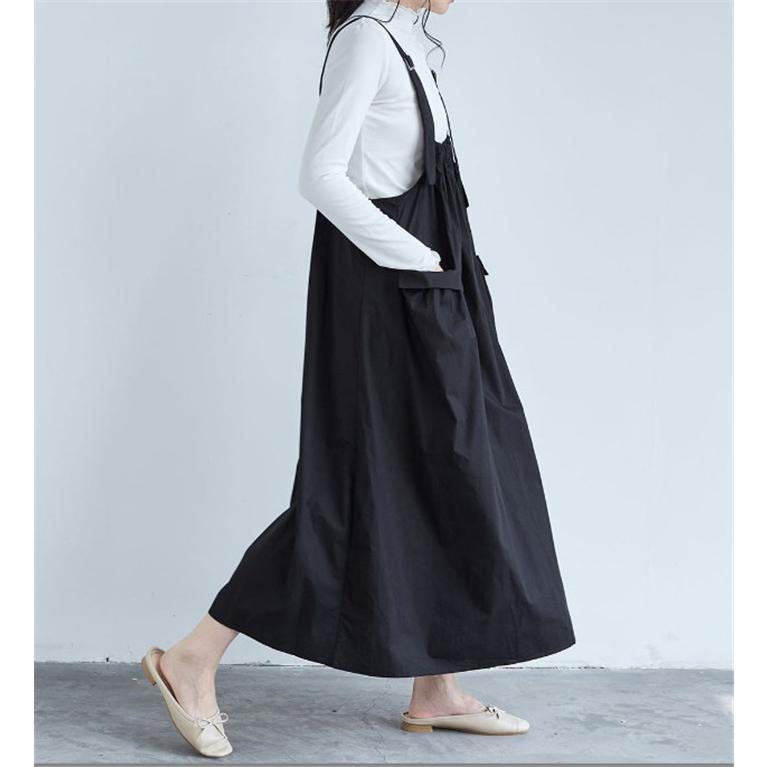 サロペット ワンピース オールインワン レディース ロングワンピース ジャンパースカート オシャレ春 夏 ジャンパースカート カジュアル 可愛い タンクトップ 5,038円